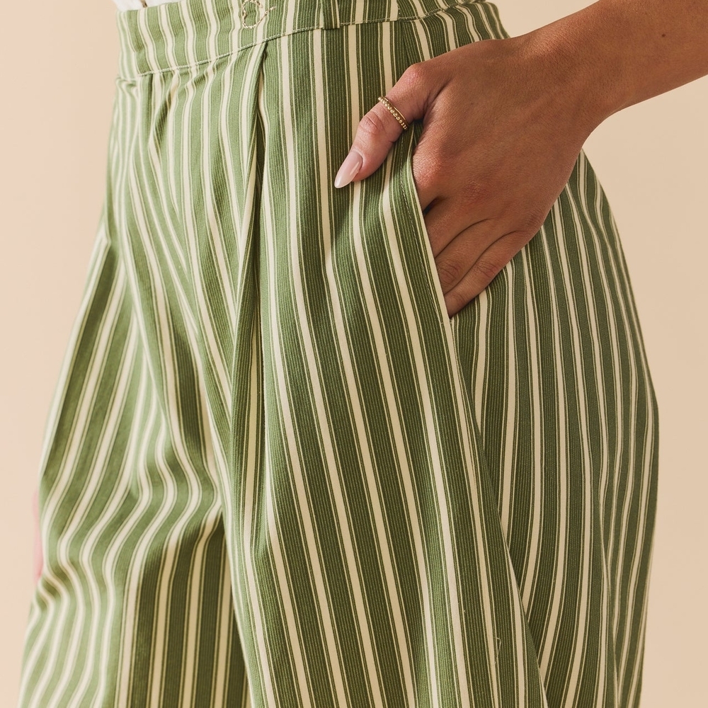 Eddy Nina Pant in Meadow Stripe